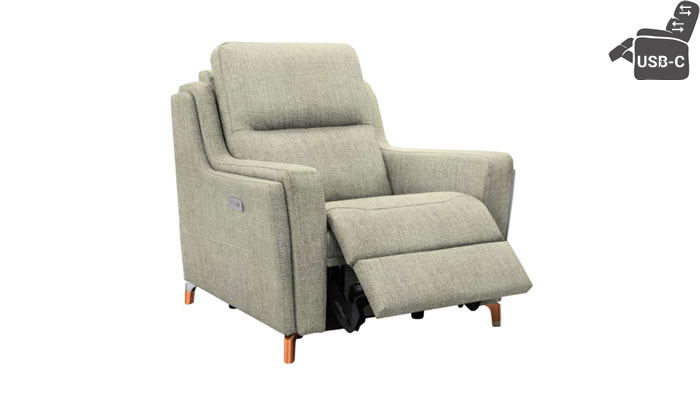 Parker Knoll Portland Recliner Cromwell Mint Mahogany Leg